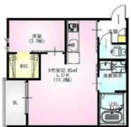 大和田駅 徒歩10分 2階の物件間取画像